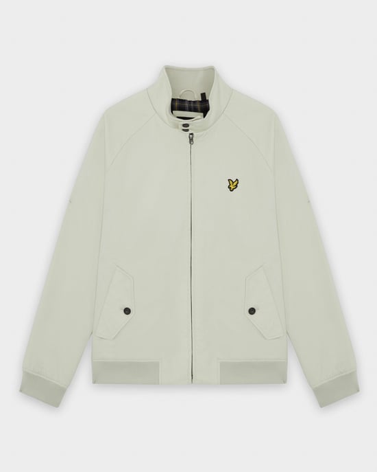 Harrington Jacket in Light Grey - Image 4