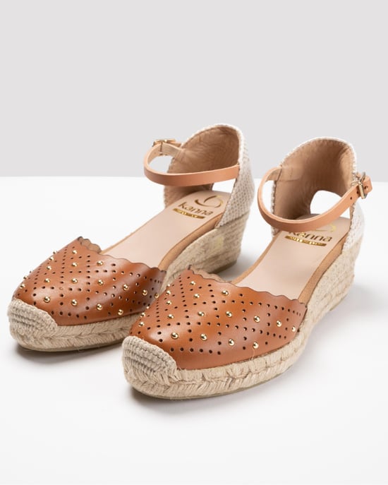 Elvira Sandals in Brown - Image 1