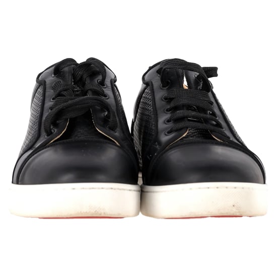 Christian Louboutin Louis Junior sneakers in zwart leer - Image 2