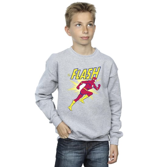 DC Comics Jongens The Flash Hardloop Sweatshirt (Sportgrijs) - Image 2