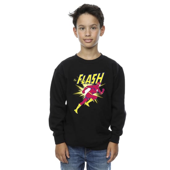 DC Comics Jongens The Flash Hardloop Sweatshirt (Zwart) - Image 2