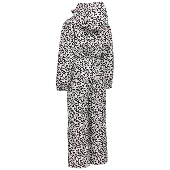 Trespass Heysen Leopard Print Skipak voor meisjes (Wit) - Image 2