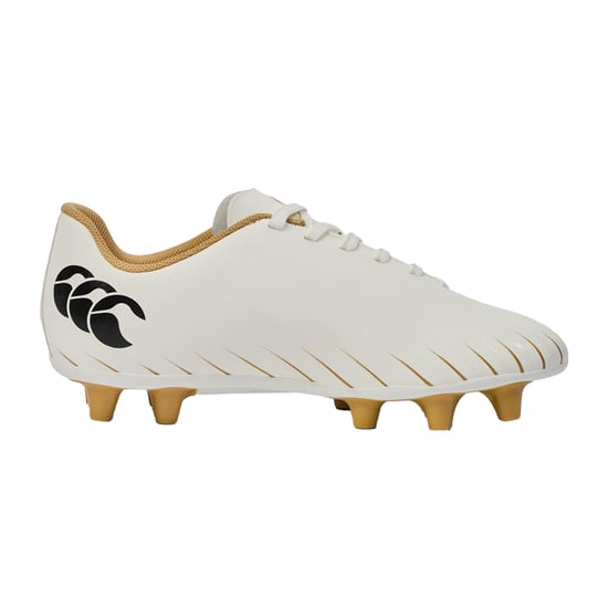 Canterbury Unisex Adult Speed Falcon Team Firm Ground Rugby Boots (White) - Image 1