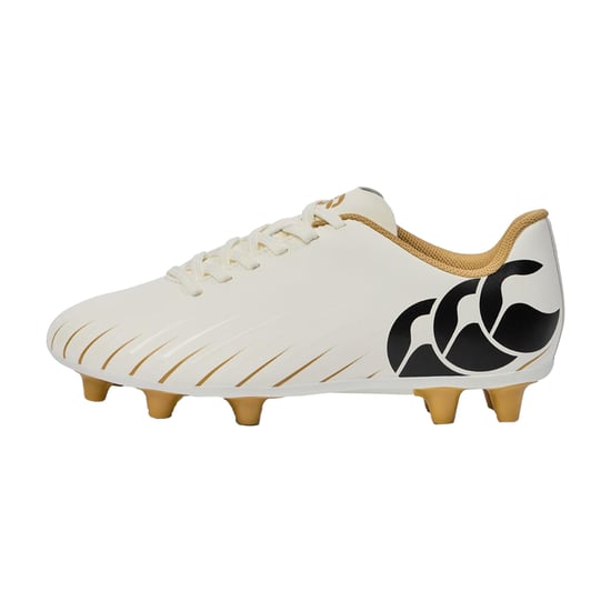 Canterbury Unisex Adult Speed Falcon Team Firm Ground Rugby Boots (White) - Image 2