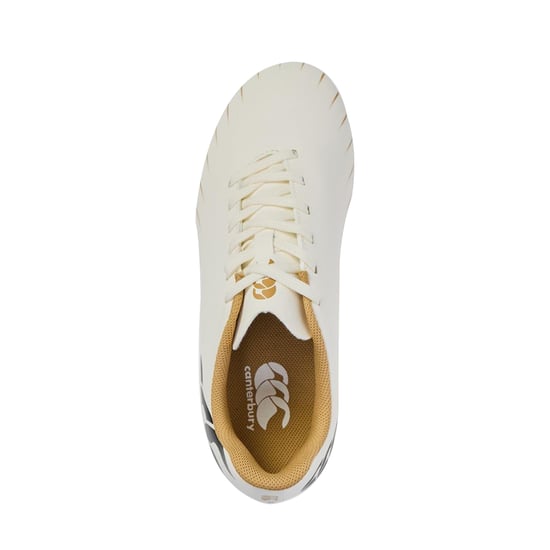 Canterbury Unisex Adult Speed Falcon Team Firm Ground Rugby Boots (White) - Image 3