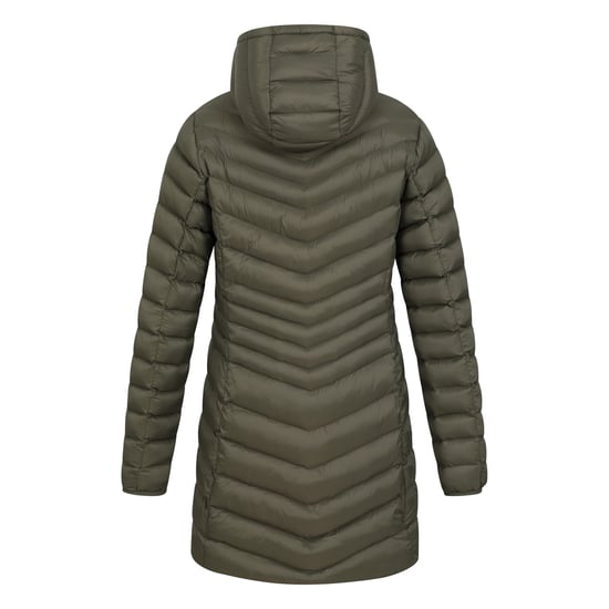 Mountain Warehouse Womens/Ladies Florence Faux Fur Lined Padded Jacket (Khaki Green) - Image 2