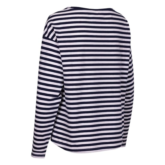 Trespass Womens/Ladies Thelma Striped Top (Navy) - Image 2