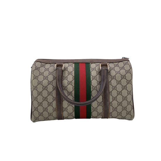 Gucci Vintage Cloth Handbag Ophidia Boston - Image 3