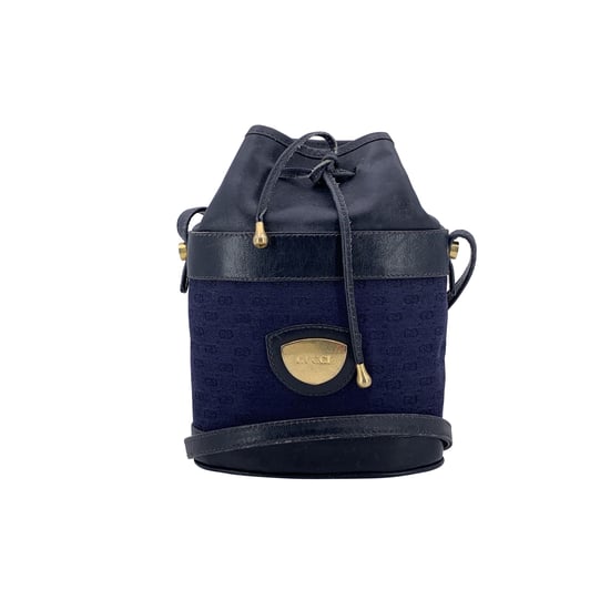 Vintage Gucci stoffen crossbodytas - Image 1