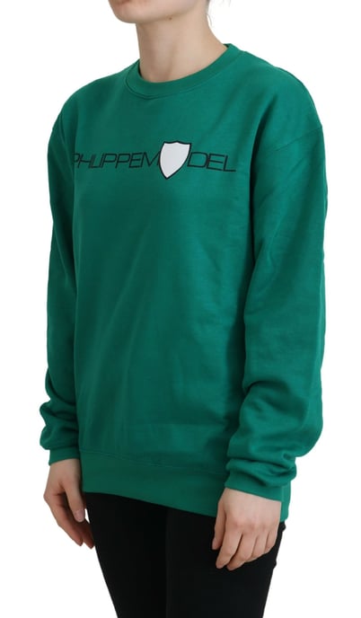 Crew Neck Sweatshirt Shield Logo - Image 2