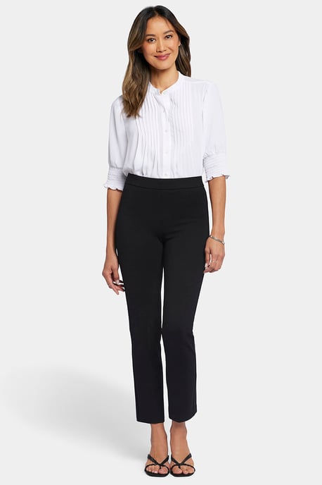 Pull-On Straight Sculpt-Her™ Enkelbroek | Zwart - Image 1