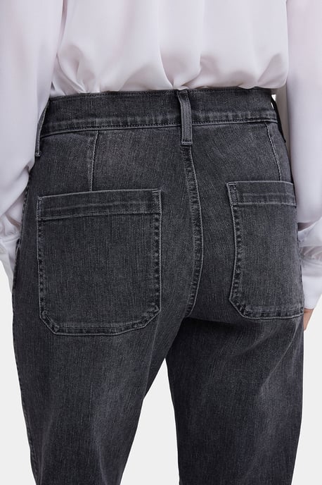 Brooke Loose Straight Jeans | Vintage Zwart - Image 4