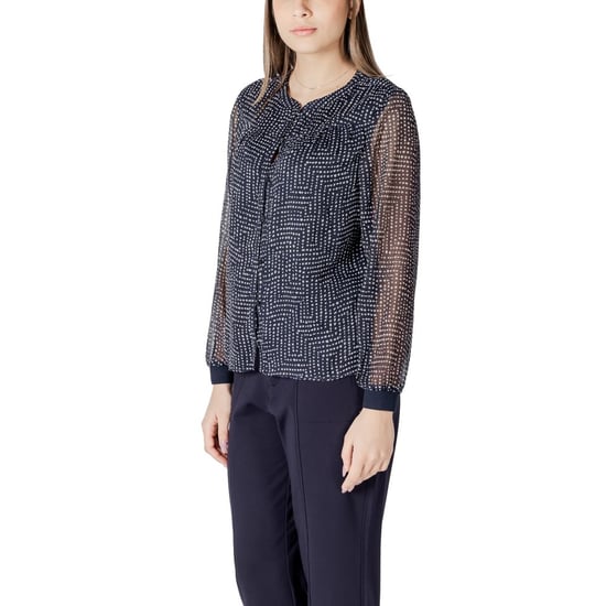 Geometrische Print Blouse Met Lange Mouwen - Image 2