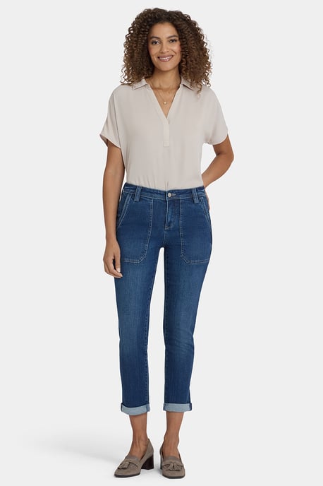 Margot Girlfriend Jeans | Vintage Lapis - Image 1