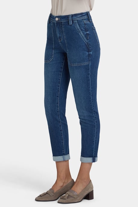 Margot Girlfriend Jeans | Vintage Lapis - Image 2