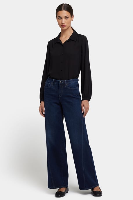 Teresa Wijde Pijpen Jeans | Inkt Skyline - Image 1
