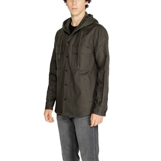 Hooded Overshirt An14638000149ro - Image 3