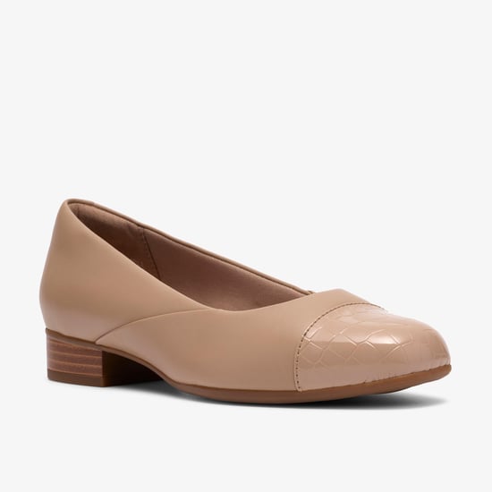 Juliet Rise Taupe Leather Shoes - Image 4