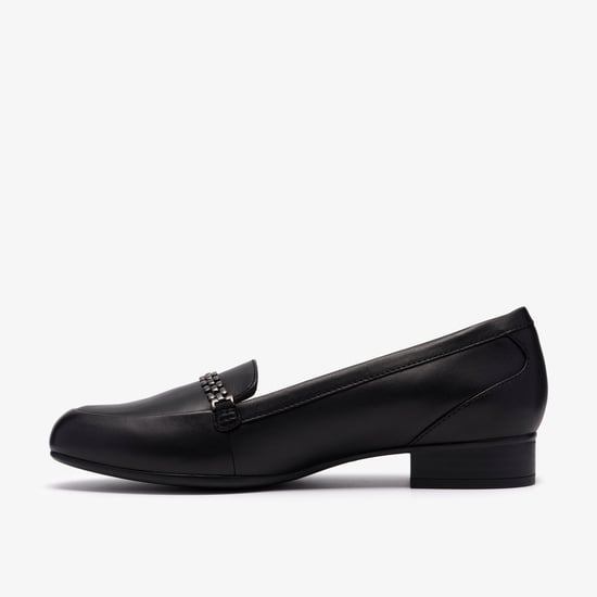 Juliet Mia Black Leather Shoes - Image 2