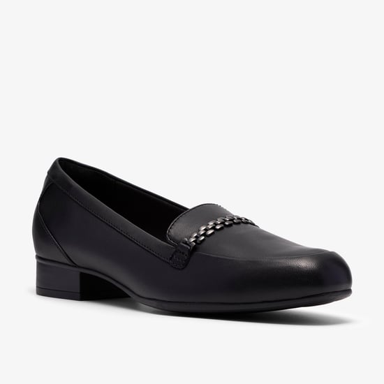 Juliet Mia Black Leather Shoes - Image 4