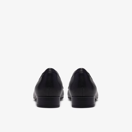 Juliet Mia Black Leather Shoes - Image 5