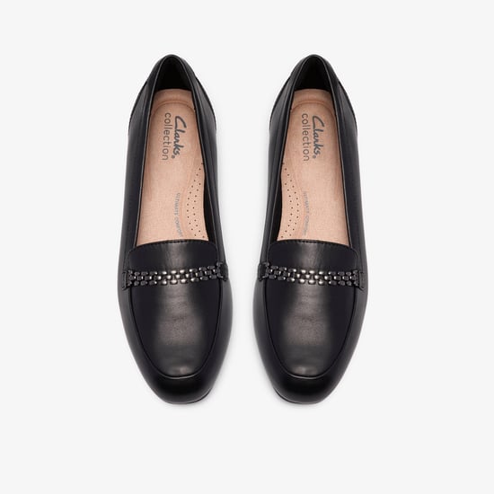 Juliet Mia Black Leather Shoes - Image 6