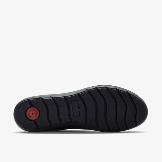 Un Bay Zip Black Leather Shoes - Image 3