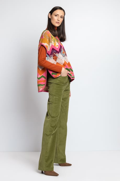 Sleeveless Pullover, Root Pattern - Image 2
