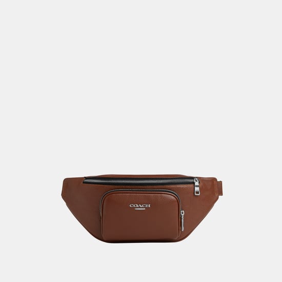 Racer Small Belt Bag In Signature Leather - Image 1