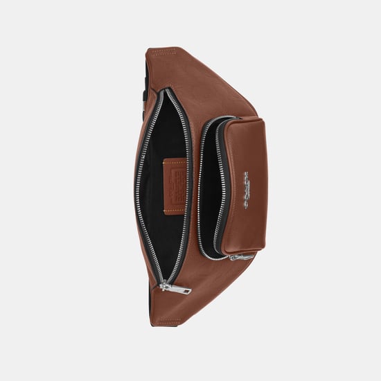 Racer Small Belt Bag In Signature Leather - Image 3
