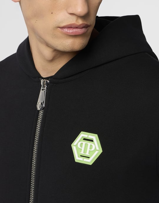 Hoodie Sweatjacka Iconic Plein - Image 3