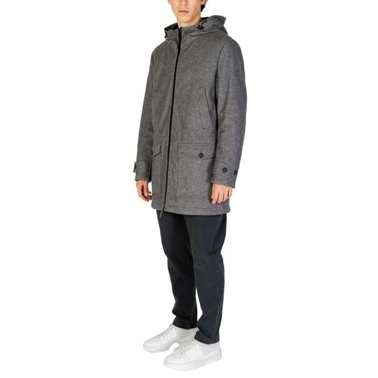 Wollen Blend Parka met Capuchon en Rits - Image 3