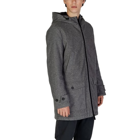 Wollen Blend Parka met Capuchon en Rits - Image 4