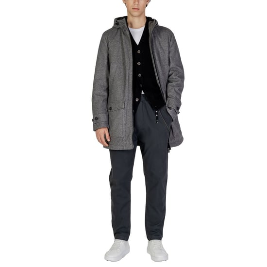 Wollen Blend Parka met Capuchon en Rits - Image 5