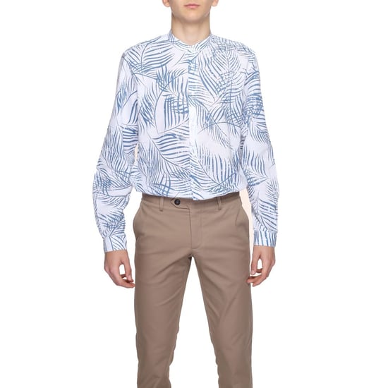 Avslappnad bomullsskjorta modelan13369400375ro - Image 3