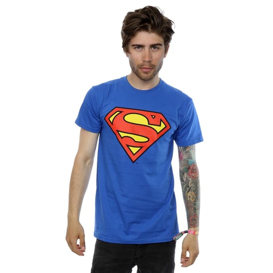 DC Comics Mens Superman Logo T-Shirt (Royal Blue) - Image 2
