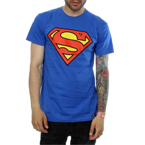 DC Comics Mens Superman Logo T-Shirt (Royal Blue) - Image 3