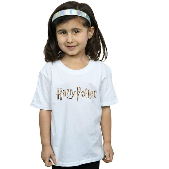 Harry Potter Katoenen T-shirt met logo voor meisjes (Wit) - Image 2