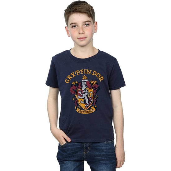 Harry Potter Jongens Gryffindor Katoenen T-Shirt (Marineblauw) - Image 2