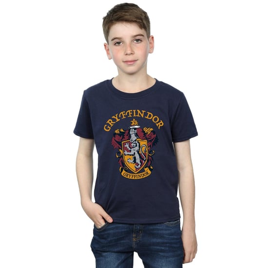 Harry Potter Jongens Gryffindor Katoenen T-Shirt (Marineblauw) - Image 4