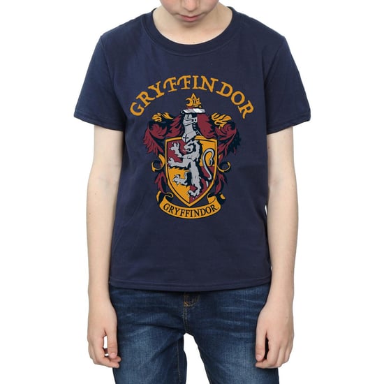 Harry Potter Jongens Gryffindor Katoenen T-Shirt (Marineblauw) - Image 5