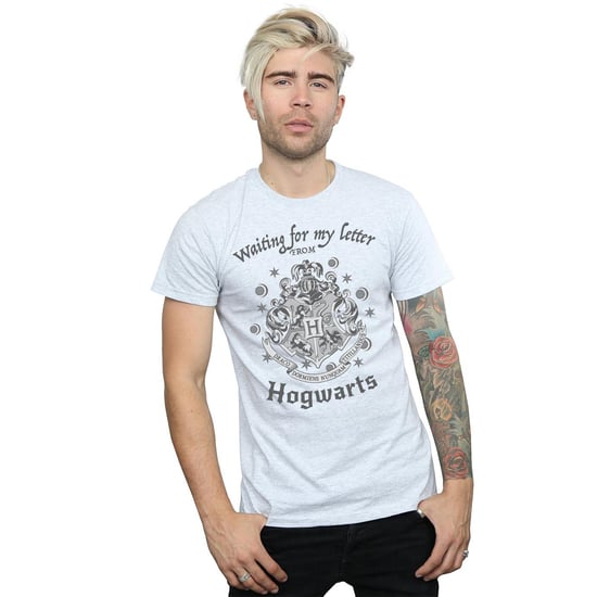 Harry Potter Mens Hogwarts Waiting For My Letter T-Shirt (Sports Grey) - Image 2