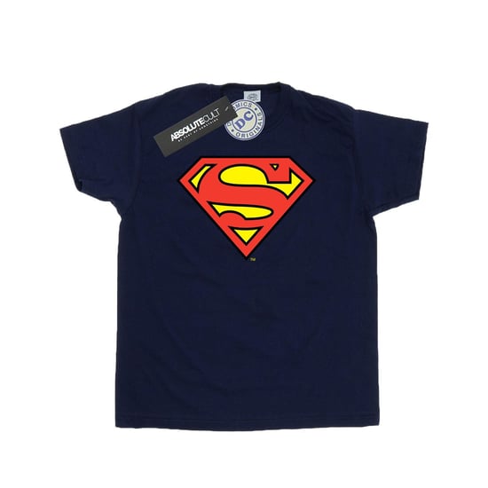 DC Comics Mens Superman Logo T-Shirt (Navy Blue) - Image 1
