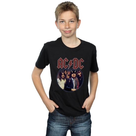 AC/DC Jongens Highway To Hell Cirkel T-Shirt (Zwart) - Image 2