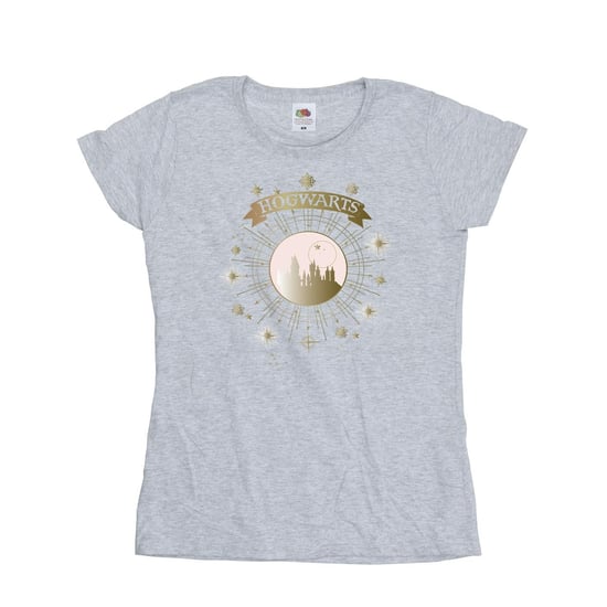 Harry Potter Womens/Ladies Hogwarts Yule Ball Cotton T-Shirt (Sports Grey) - Image 1