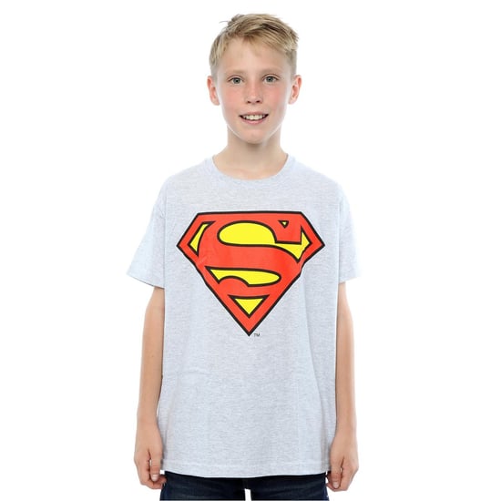 DC Comics Jongens Superman Logo T-Shirt (Heide Grijs) - Image 2