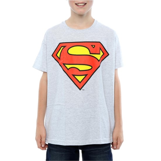 DC Comics Jongens Superman Logo T-Shirt (Heide Grijs) - Image 3
