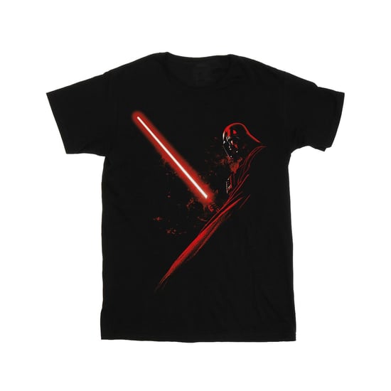 Star Wars Jongens Darth Vader Lichtzwaard T-shirt (Zwart) - Image 1