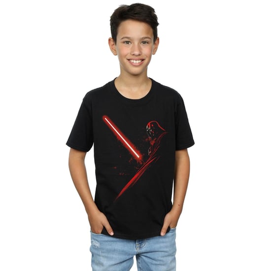 Star Wars Jongens Darth Vader Lichtzwaard T-shirt (Zwart) - Image 2