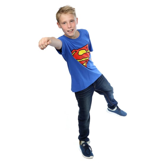 DC Comics Jongens Superman Logo T-Shirt (Koningsblauw) - Image 4